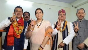 गढ़‌वाल लोकसभा प्रत्याशी अनिल बलूनी ने कहा दीदी स्मृति ईरानी ने जहां अमेठी को कांग्रेस विहिन किया है वहीं गढ़‌वाल लोक सभा की सभी विधानसभा भी कांग्रेस विहीन हो गयी है…