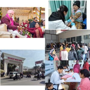 श्रीमहंत देवेन्द्र दास जी महाराज के प्रकटोत्सव के उपलक्ष्य में श्री महंत इन्दिरेश अस्पताल द्वारा आयोजित विशाल निःशुल्क स्वास्थ्य शिविर हजारों जरूरतमंदों के लिए वरदान साबित हुआ