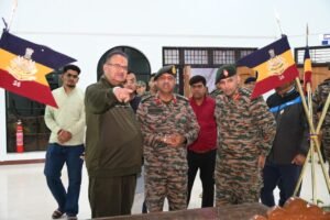 मंत्री गणेश जोशी ने कार्यक्रम स्थल पर व्यवस्थाओं का जायजा लेते हुए संबंधित अधिकारियों को सभी तैयारियों और व्यवस्थित रूप से पूर्ण करने के निर्देश दिए