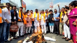 चंपावत प्रकरण में भ्रामक राजनीति के विरोध में भाजपा का कांग्रेस पर बड़ा हमला